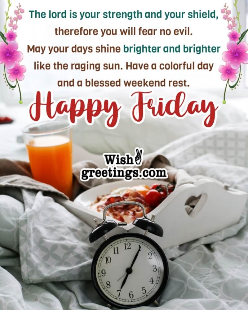 Blessed Friday Morning Greetings