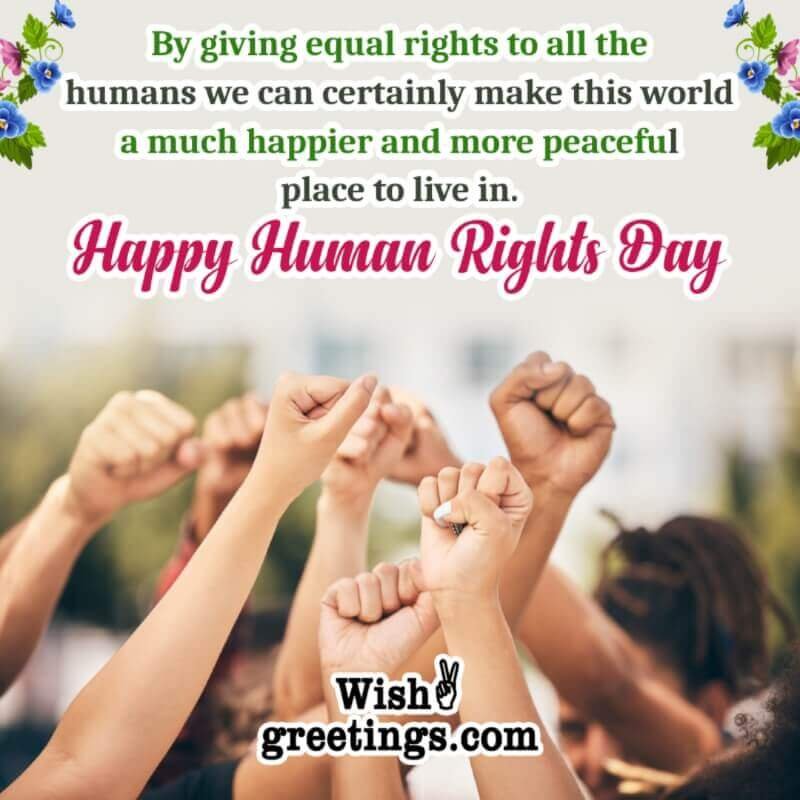 Happy Human Rights Day Messages