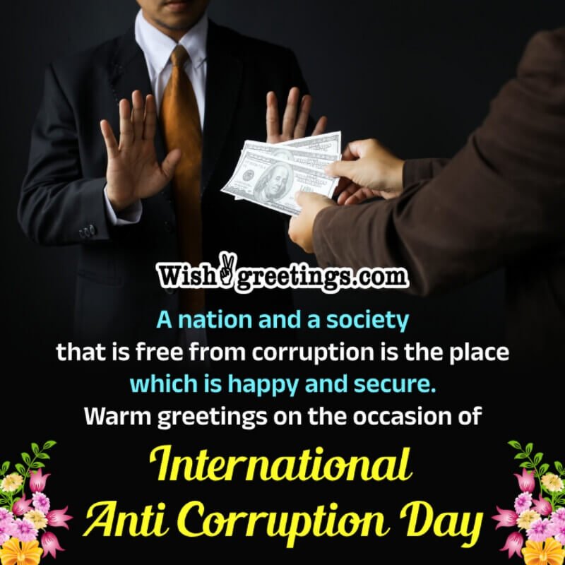 International Anti Corruption Day Messages