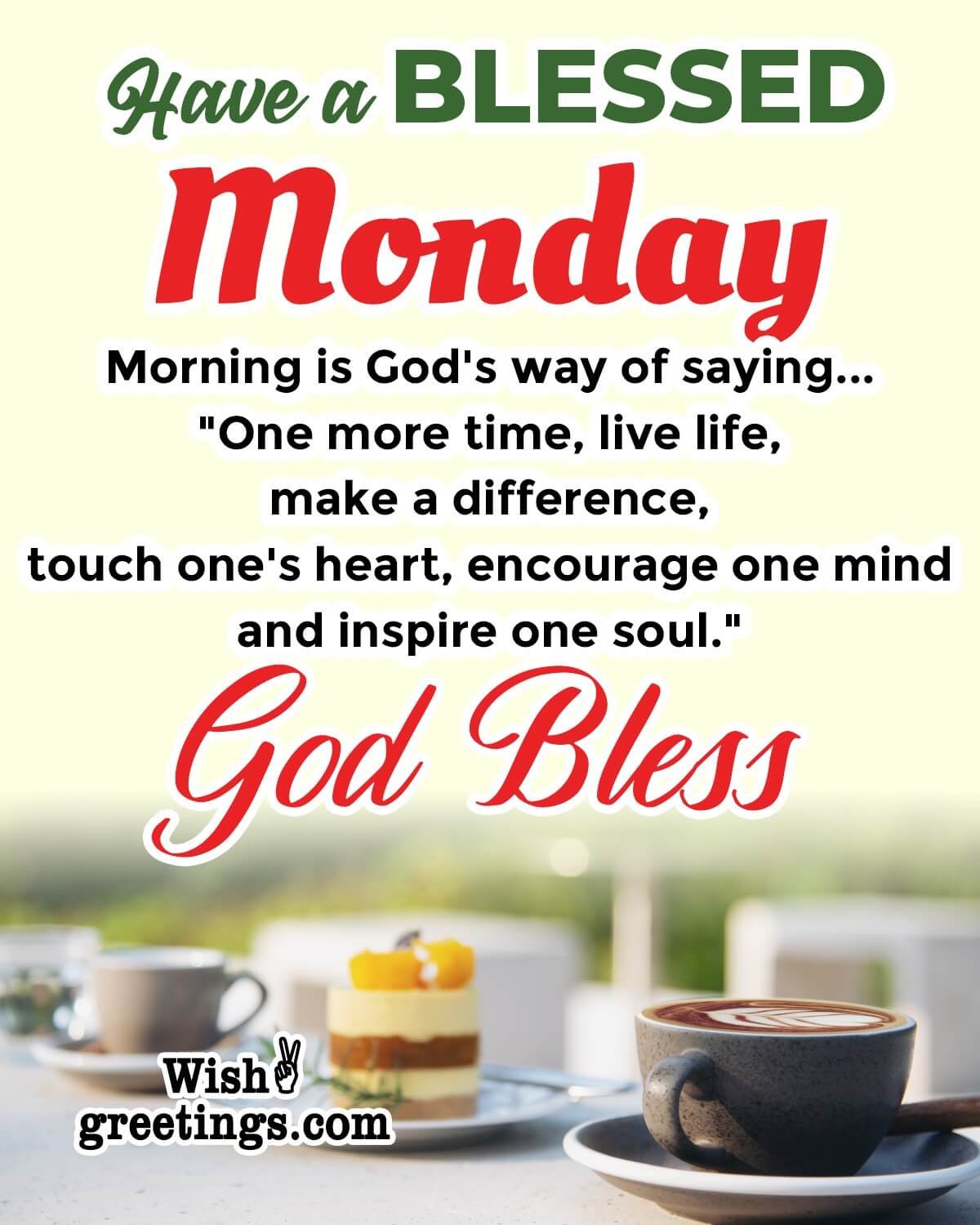 Blessed Monday Quote Wishes
