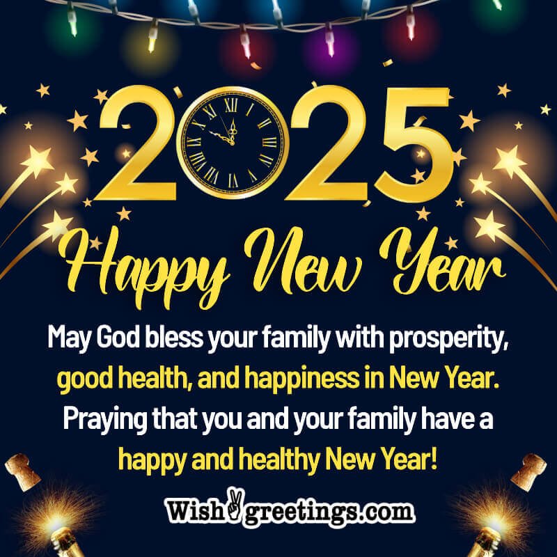 2025 New Year Wishes And Messages